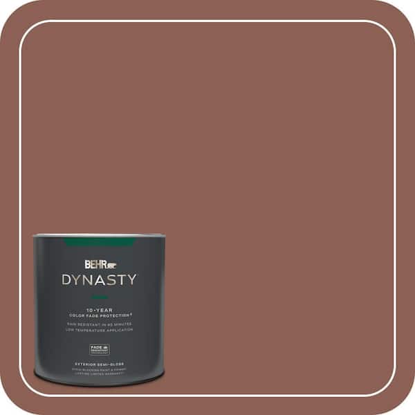 BEHR DYNASTY 1 qt. #ECC-26-1 Cedar Grove Semi-Gloss Exterior Stain-Blocking Paint & Primer