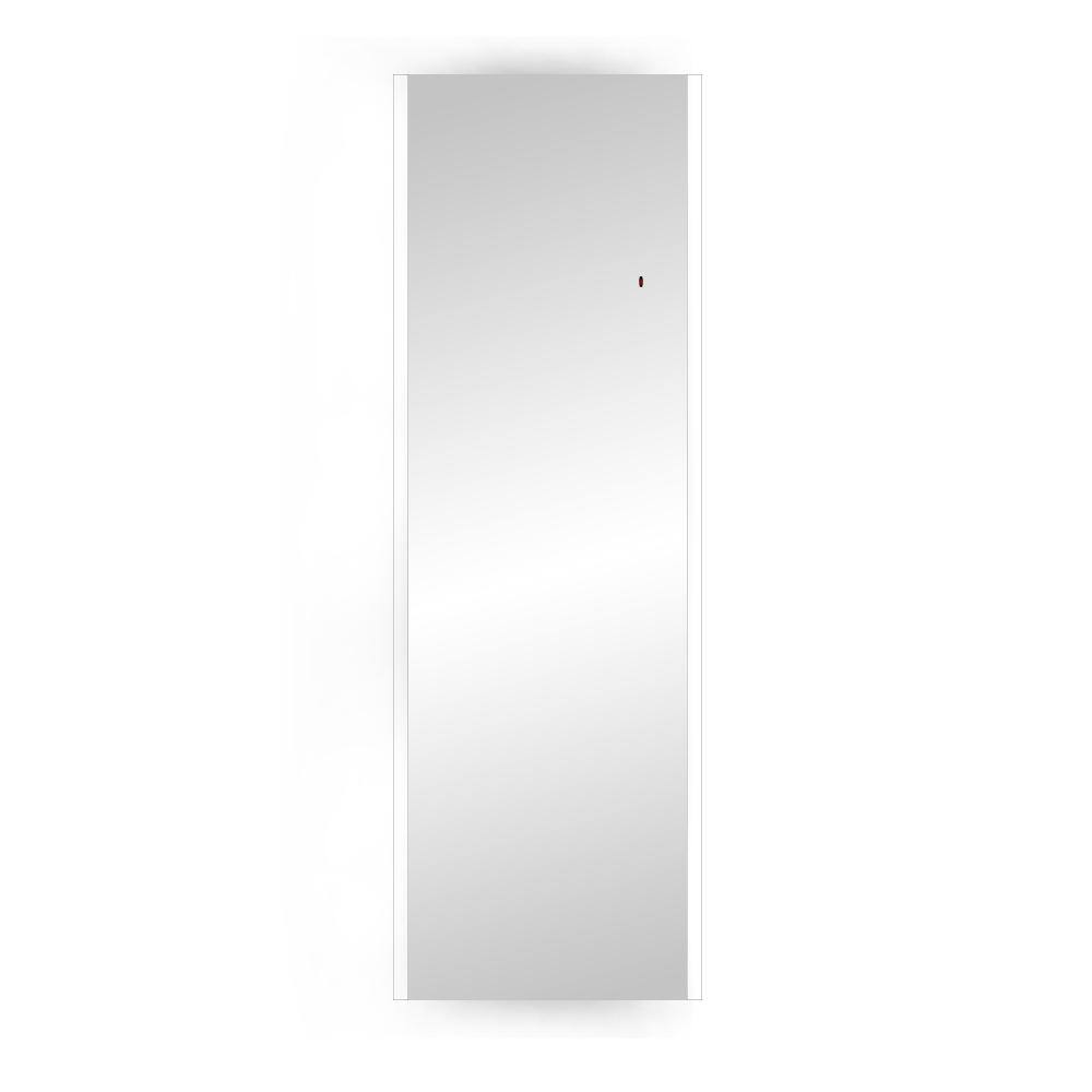 20 in. W x 60 in. H Rectangular Frameless Wall Mount Explosion-Proof Adjust