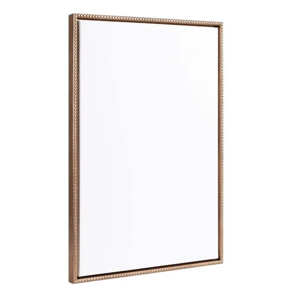 Kate and Laurel Blank Framed Canvas for DIY Wall Art 1-Piece Gold Framed Canvas Art Print, 23 in. x 33 in.
