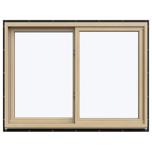 47.3125 in. x 35.5625 in. W-5500 Left-Hand Sliding Wood Clad Window