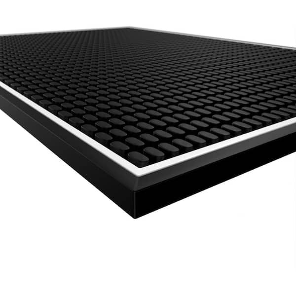 18 in. x 12 in. Bar Mat for Countertop, Coffee Making, Dish Drying, Cocktail Bars, Restaurants and Spill Protection