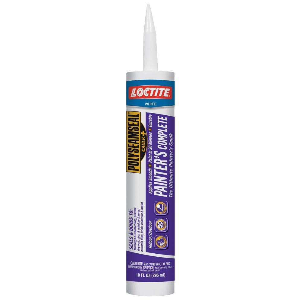 Loctite Polyseamseal 10 fl. oz. White Painter's Complete Caulk 1684603