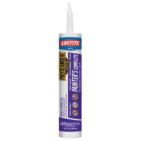 Loctite Polyseamseal 10 fl. oz. White Painter's Complete Caulk 1684603