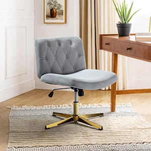 Alan Gray 360° Swivel and Height Adjustable Tufted Task Chair
