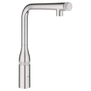 Essence Smartcontrol Single-Handle Pull-Out Sprayer Kitchen Faucet in SuperSteel InfinityFinish