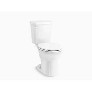 Valton 12 in. Rough-in Elongated Toilet Bowl Only in White