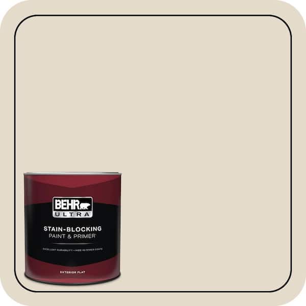 BEHR ULTRA 1 qt. #BWC-One5 Predictable Flat Exterior Paint & Primer
