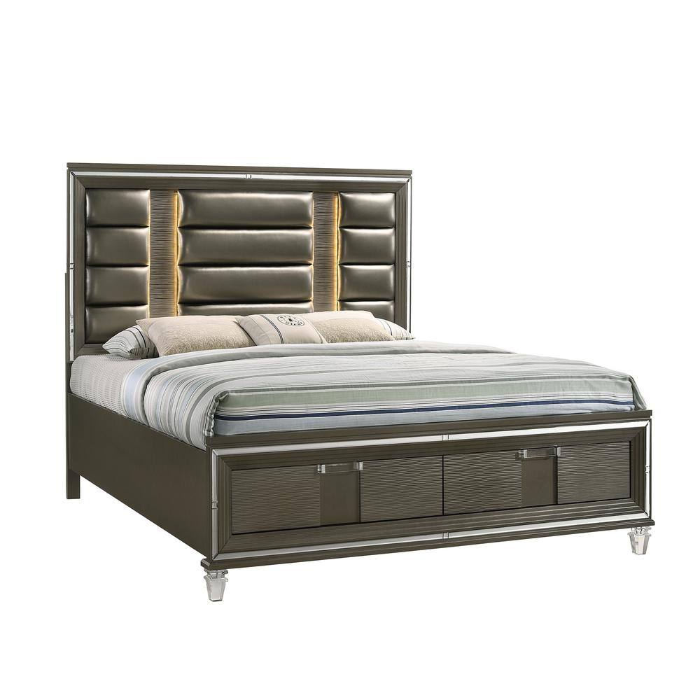 Reviews for Picket House Furnishings Charlotte Copper King Storage Bed
