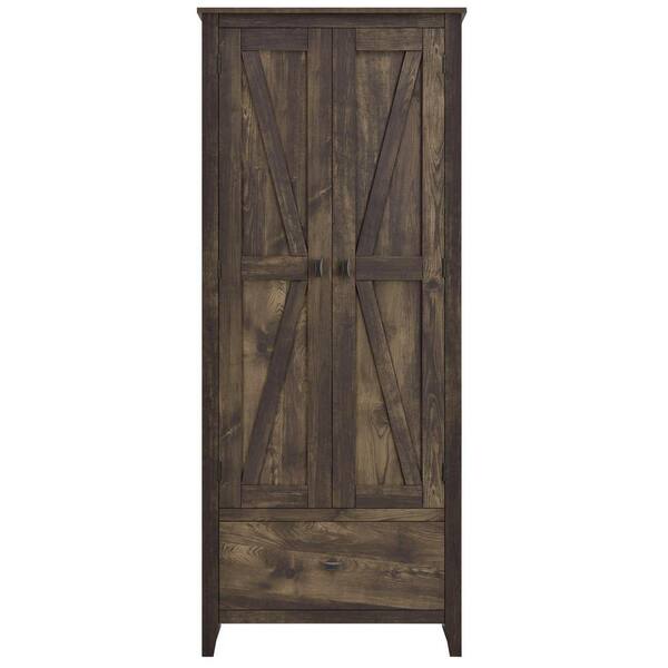 Systembuild Brownwood 30 In W Storage Cabinet Rustic Hd17448 The Home Depot Systembuild Brownwood 30 In W Storage, Rustic Storage Cabinets