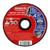 DIABLO 4-1/2 in. x 0.040 in. x 7/8 in. Thin Kerf Metal Cut-Off Disc  DBD045040101F - The Home Depot