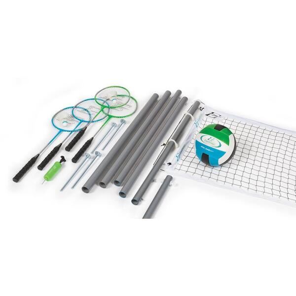 EastPoint Deluxe Volleyball and Badminton Set 1-1-30664-FDS - The