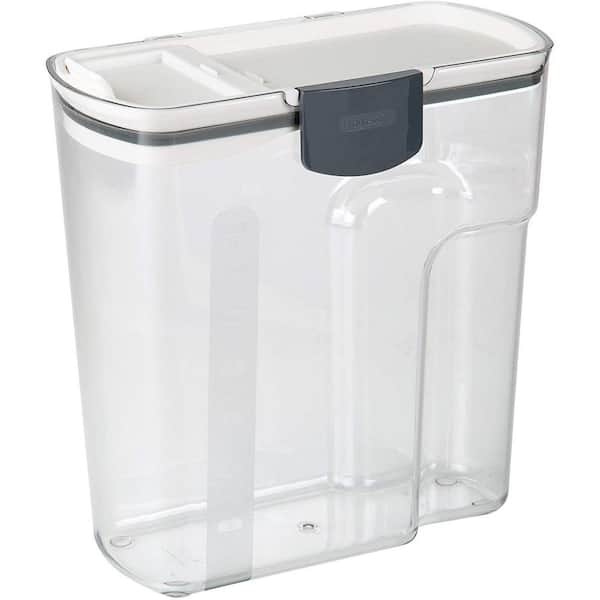 4.5 qt. Clear Large Plastic Cereal Keeper Container PKS-155 - The