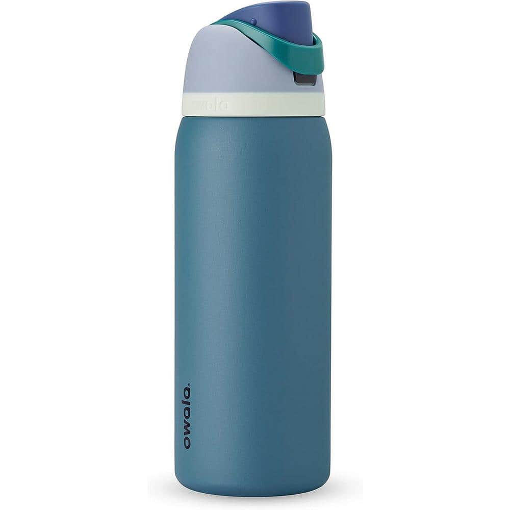 Owala FreeSip Insulated Stainless Steel 40 oz. Water Bottle Blue
