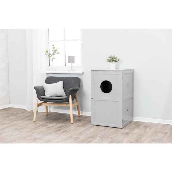  LOUVIXA Litter Box Enclosure, Cat Litter Box Furniture