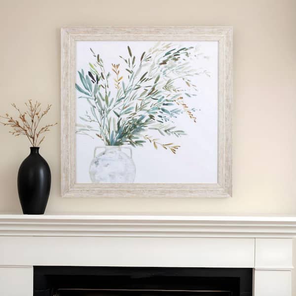 1-Piece Framed Graphic Print Plants & Flowers 28.00 in. x 28.00 in.