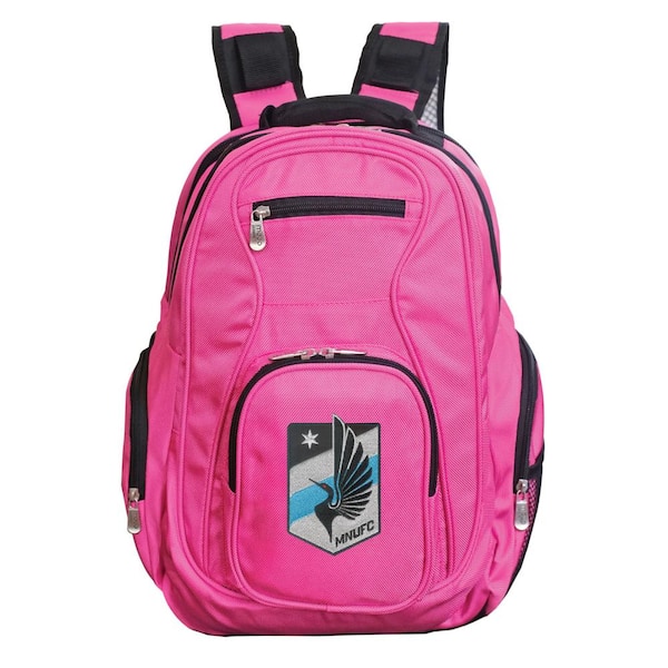 Mojo Minnesota United FC 19 in. Pink Premium Backpack