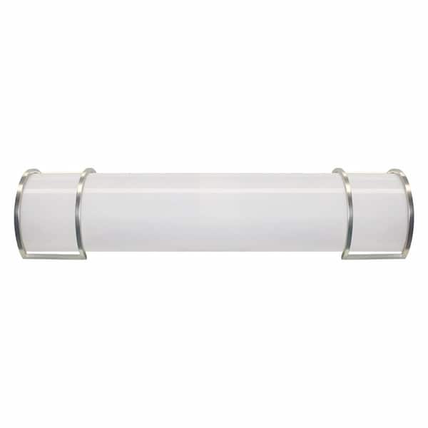 Euri Lighting 24 in. Brushed Nickel LED Vanity Light Bar