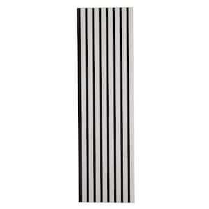 12.6 in. x 106 in. x 0.8 in. Acoustic Vinyl Wall Siding Panel in Grey Color (Set of 2-Piece)