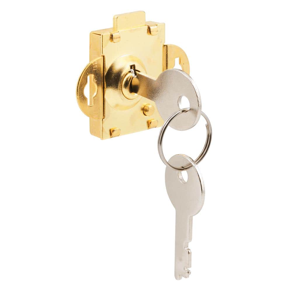 Mail Box Lock, 1/4 in. Throw, Steel, Brass Plated price history on PriceWatchPro