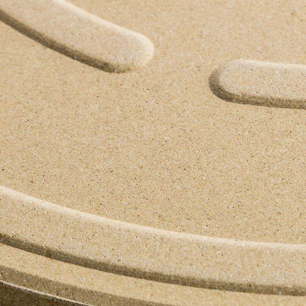 Old Stone 14-Inch Round Beige Cordierite Pizza Stone