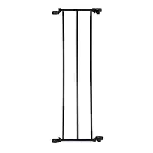 9 in. W x 29.5 in. Tall Extension for Auto Close Configure or Hearth Gate in Black