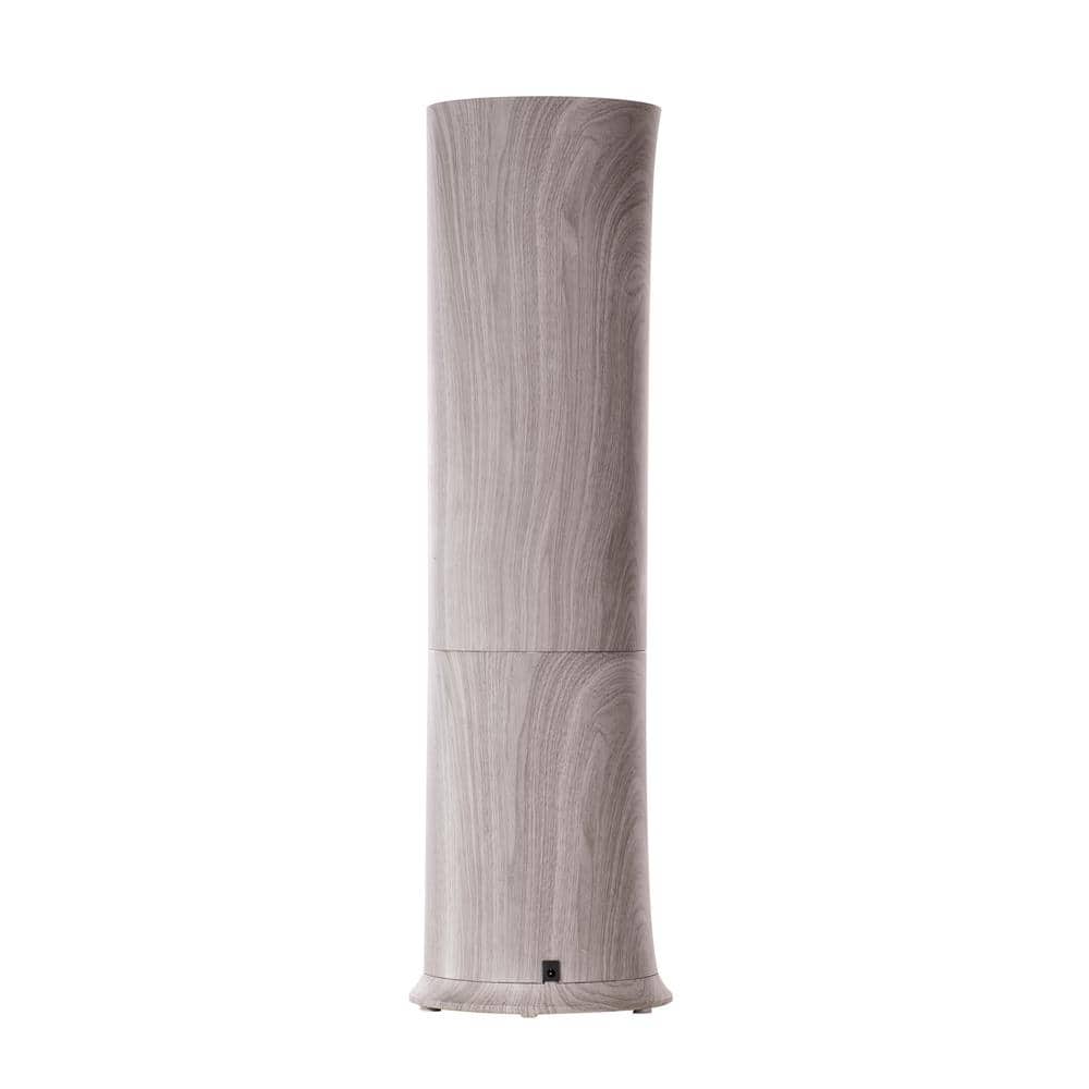Tall Ultrasonic Cool Mist Humidifier with Driftwood Finish