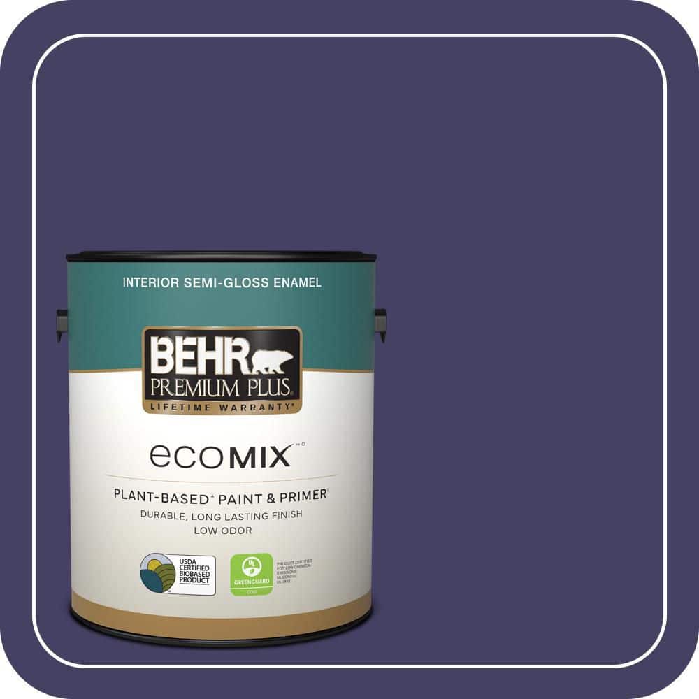 1 gal. #MQ5-44 Heraldic Semi-Gloss Enamel EcoMix Plant-Based Interior Paint & Primer price history on PriceWatchPro