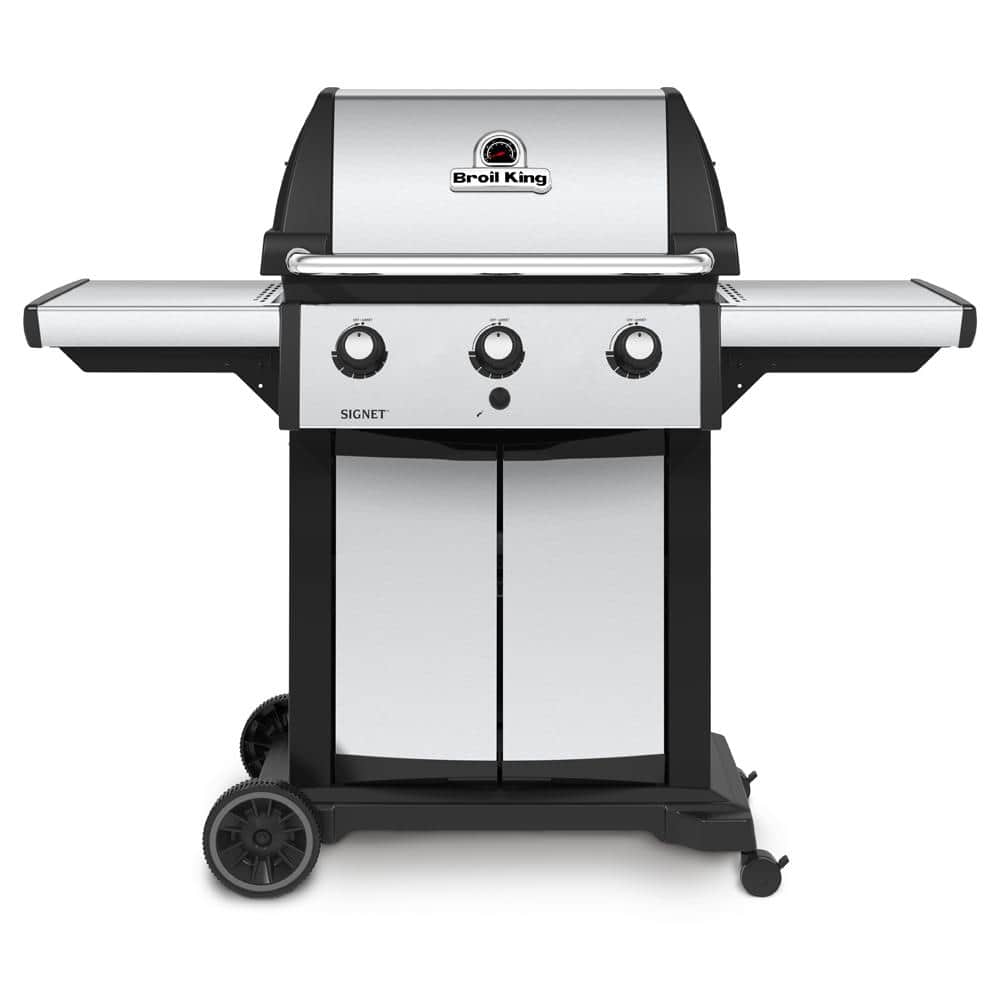 Broil King 320 3-Burner Natural Gas Grill in Stainless Steel 946857 - The Depot