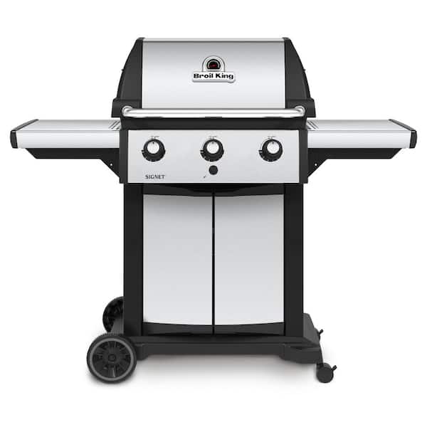 Broil King Signet 320 3-Burner Natural Gas Grill in Stainless Steel