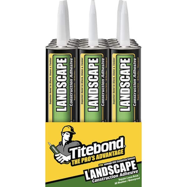 Titebond 10 oz. PROvantage Landscape Adhesive (12-Pack)