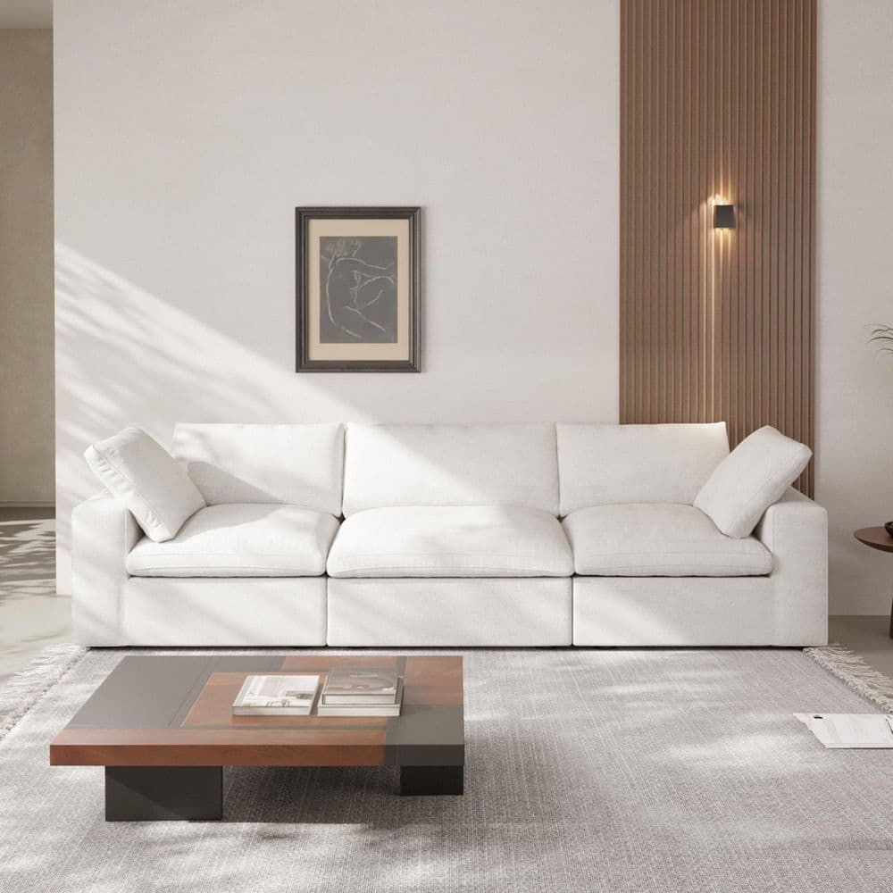 Modular Deep Seat Sectional Sofa 120.45in - rated 4.75 stars from 4 reviews