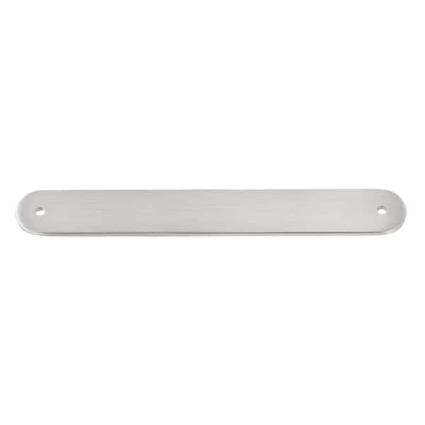 7-1/4 in. Rounded Cabinet Backplate 6-1/4 in. Center to Center, 7343-160-SN