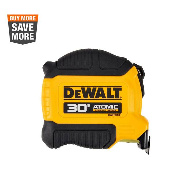 DEWALT ATOMIC 30 ft. x 1 1 8 in. Tape Measure DWHT38130S The