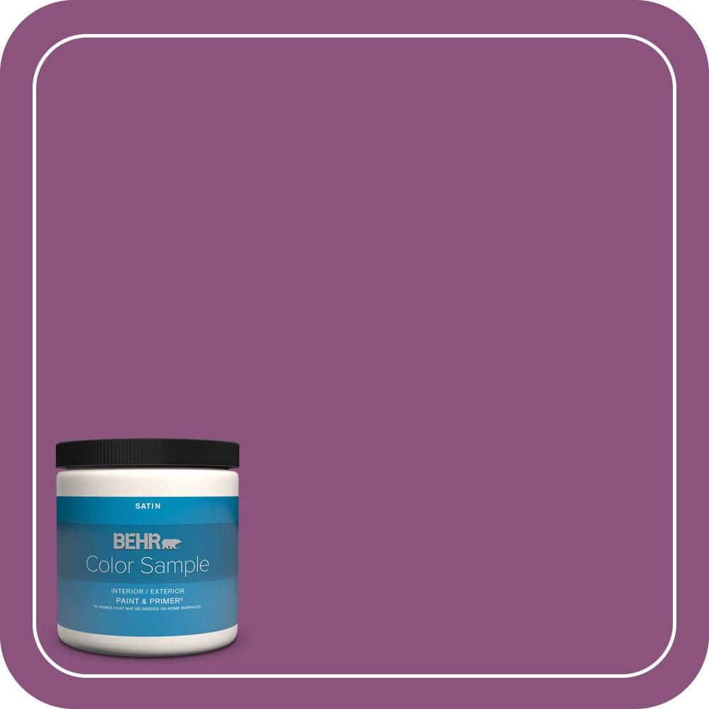 8 oz. Home Decorators Collection #HDC-MD-07 Dynamic Magenta Satin Enamel Interior/Exterior Paint & Primer Color Sample price history on PriceWatchPro