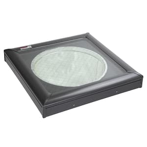 Wildfire Glass 14 in. Curb Mount Sun Tunnel Skylight with Rigid Tube and Shingle Roof Flashing