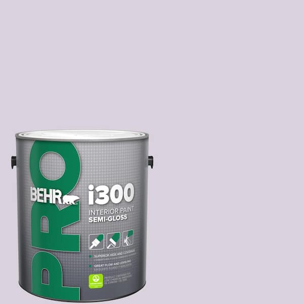 BEHR PRO 1 gal. #S100-1 Spring Bouquet Semi-Gloss Interior Paint