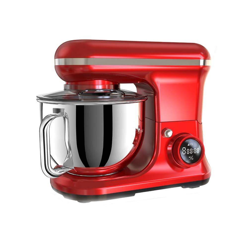 5.3 Qt Kitchen Stand Mixer with 6 Speeds, Dough Hook, Beater and Splash Guard for Home Baking and Mixing Tasks price history on PriceWatchPro