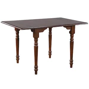 Andrews 32 in. Rectangular Distressed Chestnut Extendable Drop Leaf Dining Table (Seats 4)