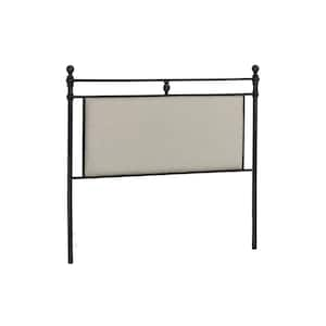 Ashley 78.25 in. W Stone King Headboard