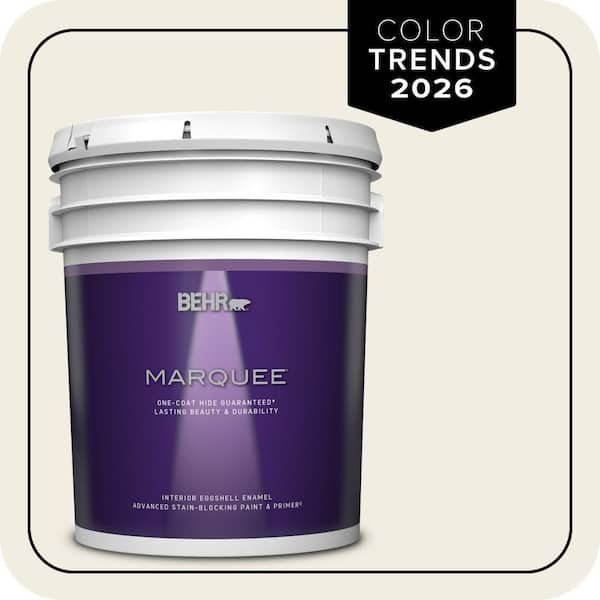 BEHR MARQUEE 5 gal. Designer Collection #DC-003 Blank Canvas Eggshell Enamel Interior Paint & Primer