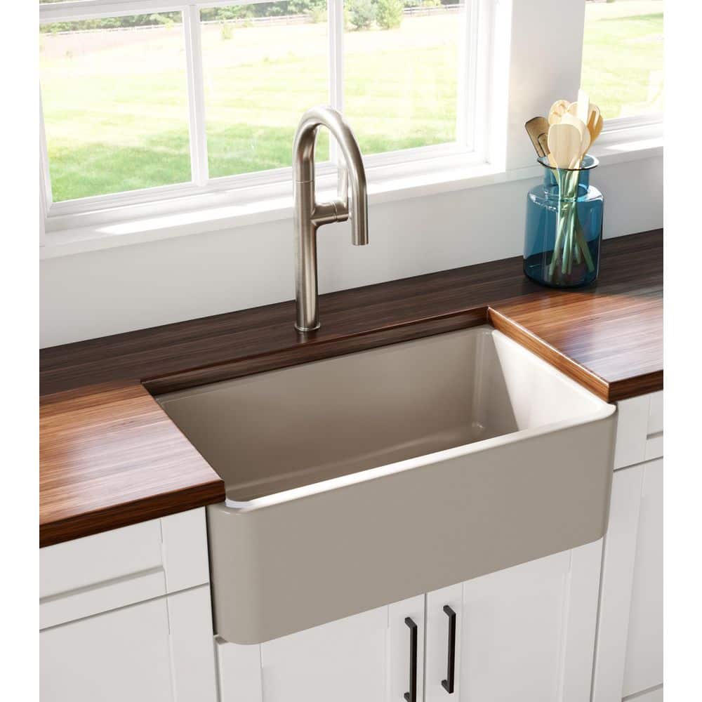Chrome Brass Pull-Down Spray Kitchen Faucet with Deck Mount