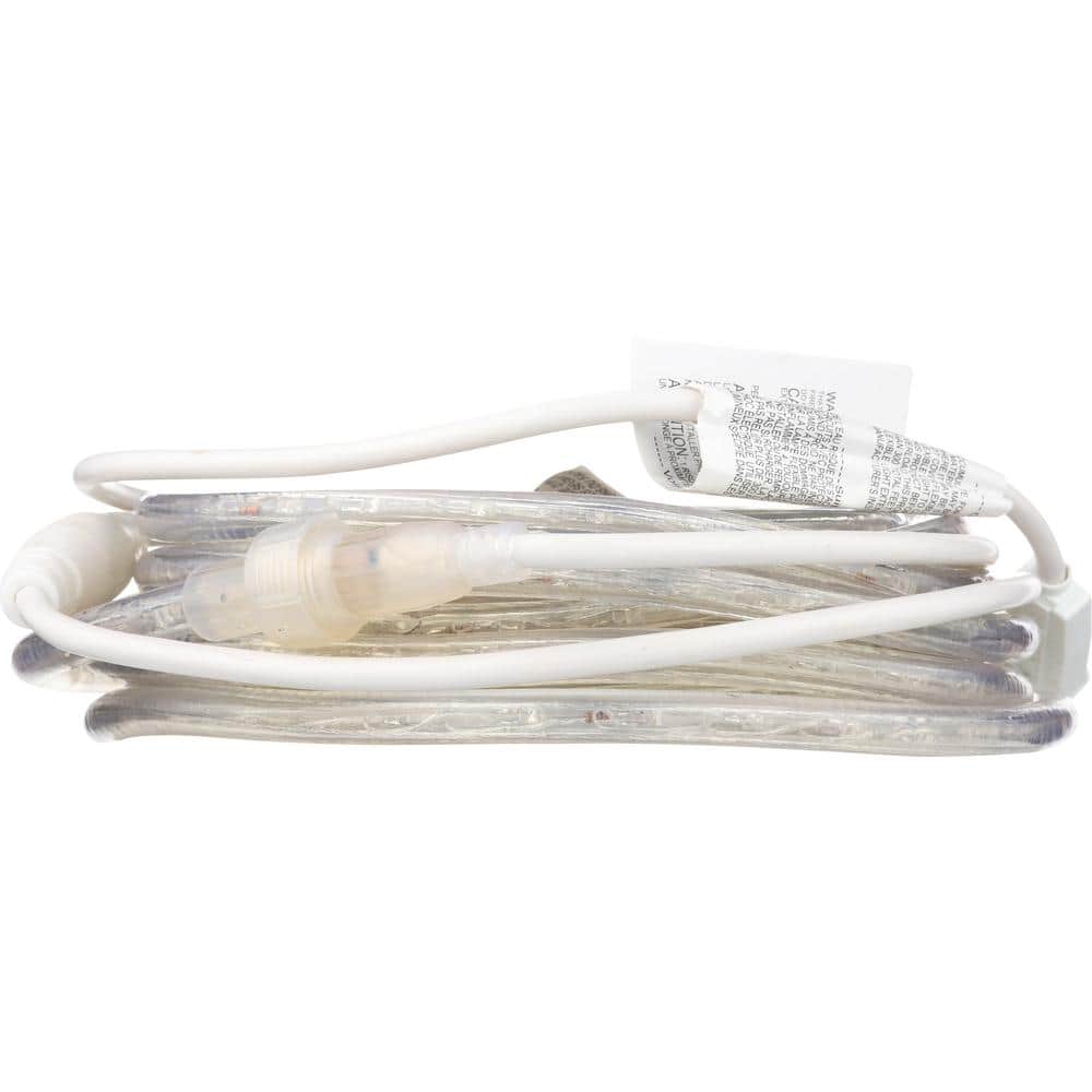 48-Foot Cool White LED Outdoor Rope Light Kit