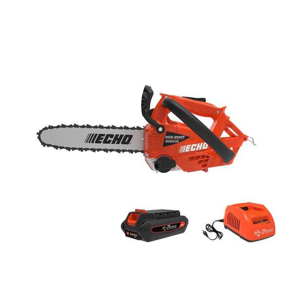 ECHO V-CADHAA eFORCE 12 in. 56-Volt Cordless Battery Chainsaw and Hedge Trimmer Combo Kit with 2.5Ah Battery and Charger (2-Tool) - 3