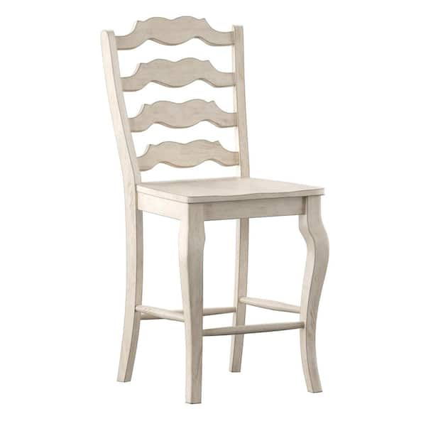 White ladder back online chair