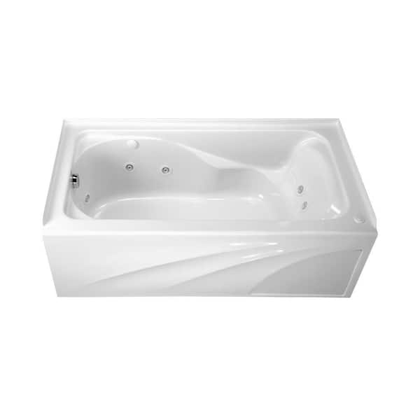 Whirlpool Tub With Integral A, American Standard Cadet Bathtub Reviews