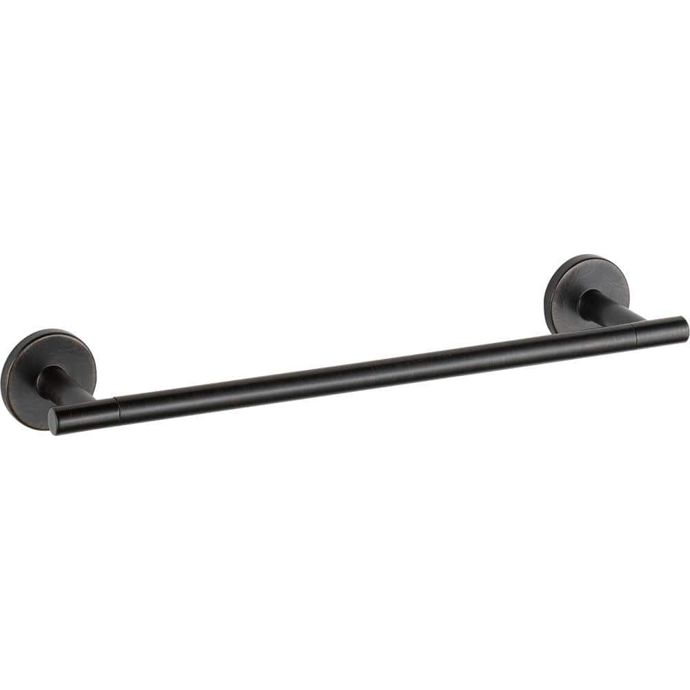 Delta Trinsic 12 in. Wall Mount Towel Bar Bath Hardware Accessory in Bronze 75912RB