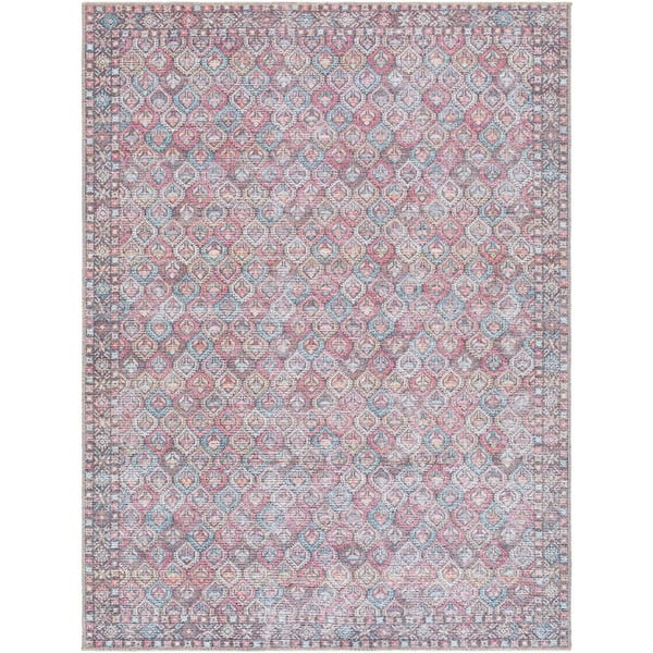 Vinny Multicolor Traditional 7 ft. x 9 ft. Indoor Area Rug