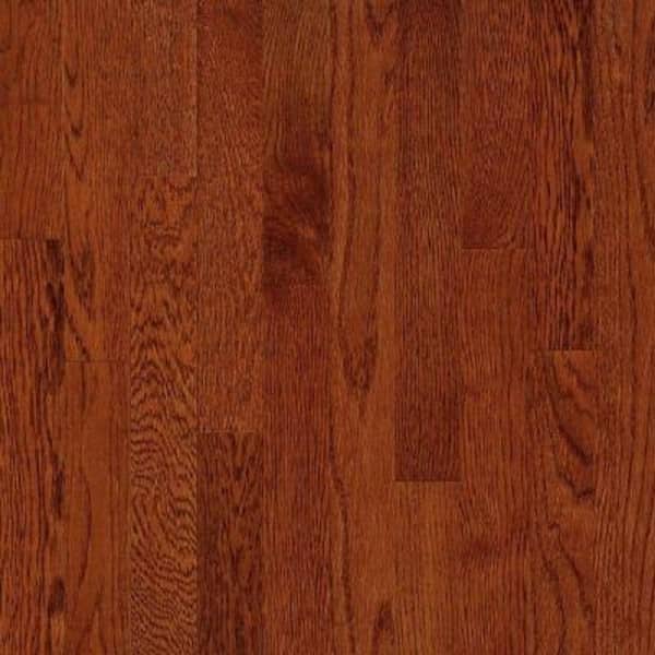 Bruce Take Home Sample - American Originals Ginger Snap Oak Engineered Click Lock Hardwood Flooring - 5 in. x 7 in.