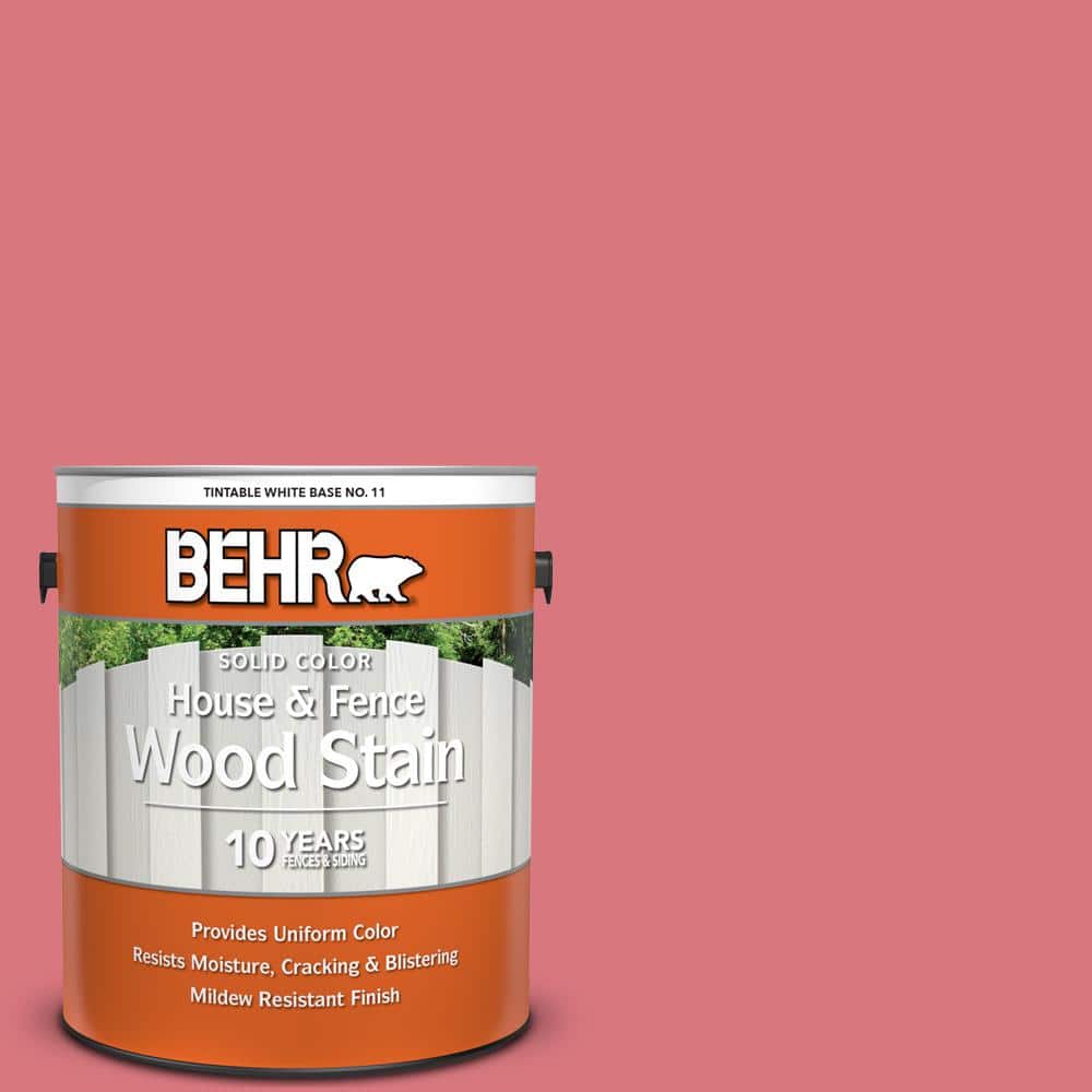 1 gal. #P160-4 Juicy Details Solid Color House and Fence Exterior Wood Stai