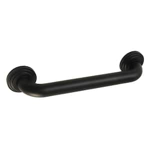 Milano 12 in. x 1-1/4 in. Grab Bar in Matte Black